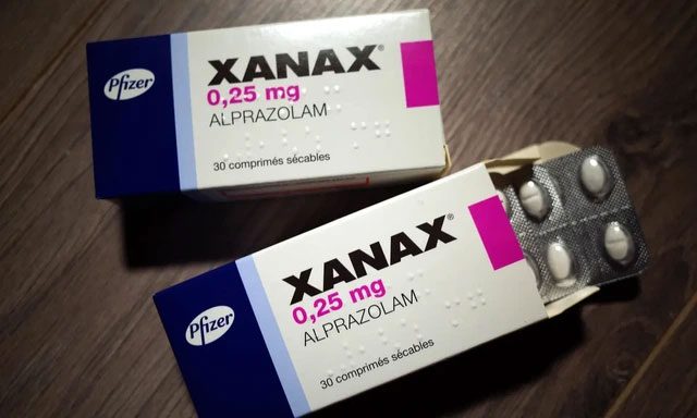Xanax, a sedative that can cause apparent death.