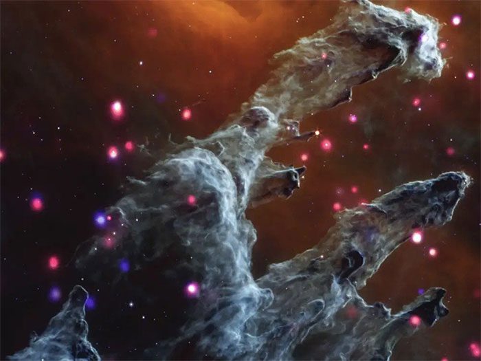 Messier 16 (M16) is approximately 6,500 light-years from Earth
