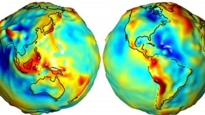 The true shape of Earth is not a perfect sphere.