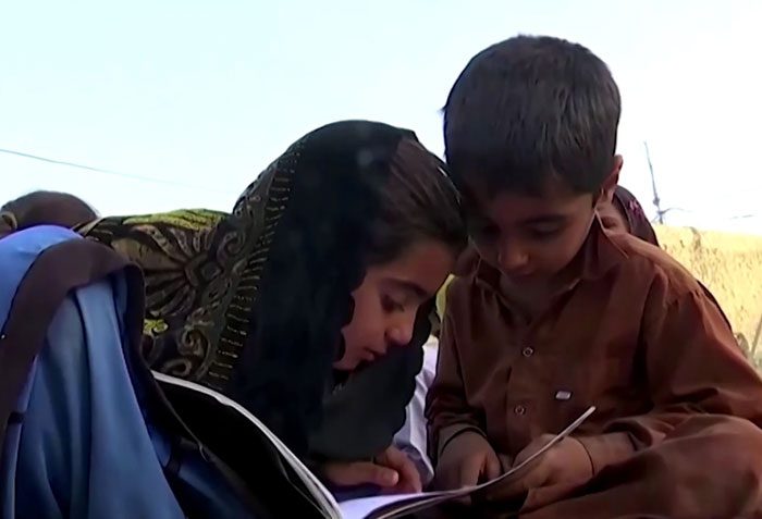 Many children in Balochistan are eager to read.