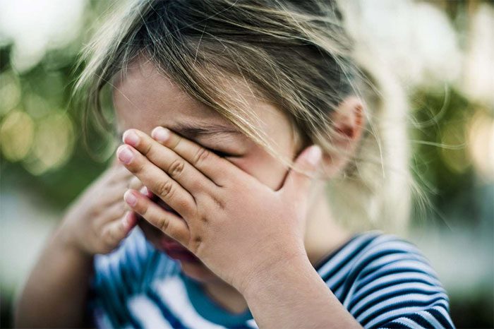 Very few children are allowed to cry when happy, sad, or joyful.