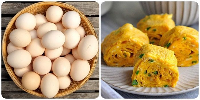 Chicken eggs are a food with high nutritional value.