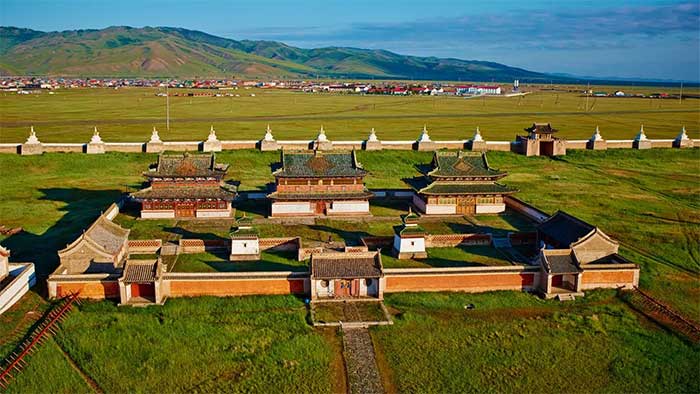 The monastery covers an area of about 400 square meters