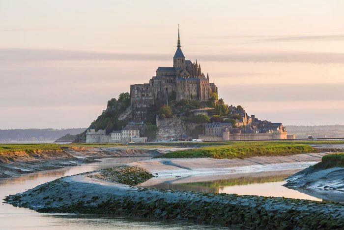 Regardless of the tide, this castle retains a unique beauty.