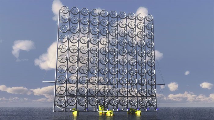 Cluster wind turbines are emerging as a new offshore energy source.
