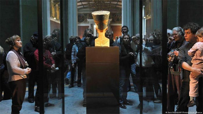 Nefertiti's bust continues to captivate people around the world.