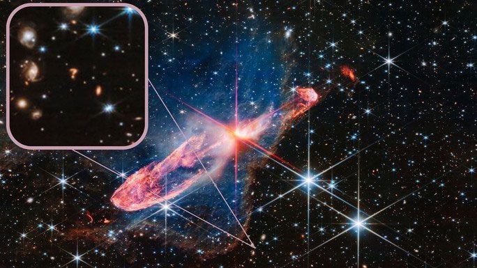 Graphic of the mysterious object and the actual image (small)