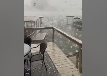 video catching the mud rainfall in america 128121
