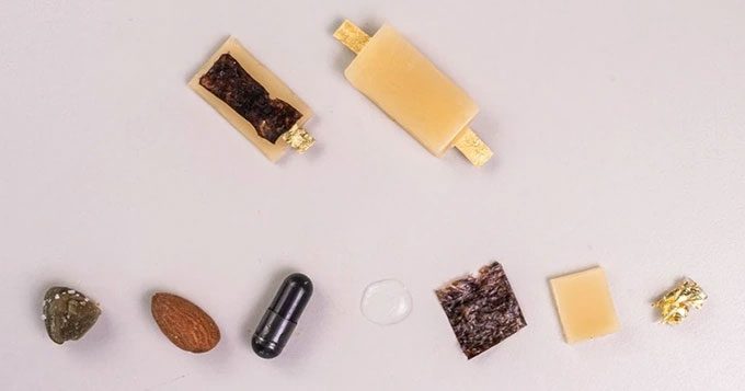 Edible battery and its components.