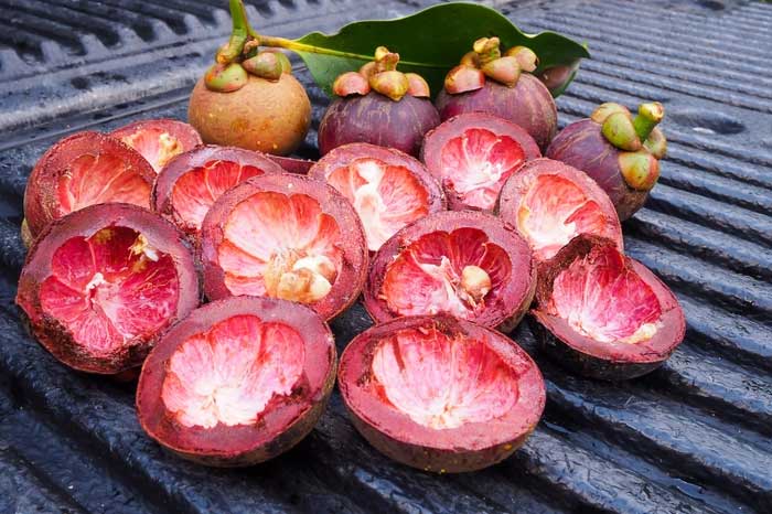 The most notable benefit of mangosteen rind is its antioxidant capability, preventing various diseases.