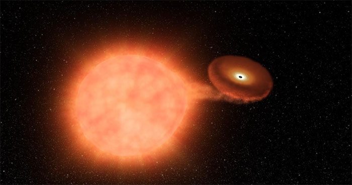 The explosion of a white dwarf.