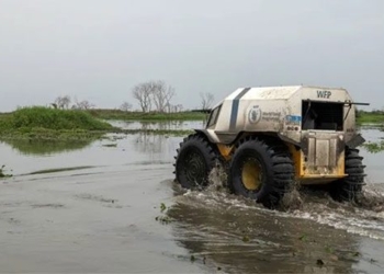 wfp launches ai integrated robot vehicle for humanitarian relief 128622