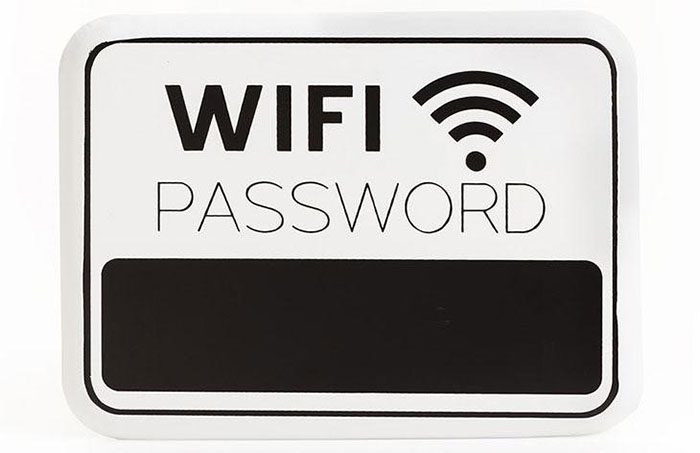 Password-protected Wi-Fi connections feel more secure.