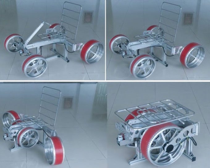 The CELV prototype developed for testing.