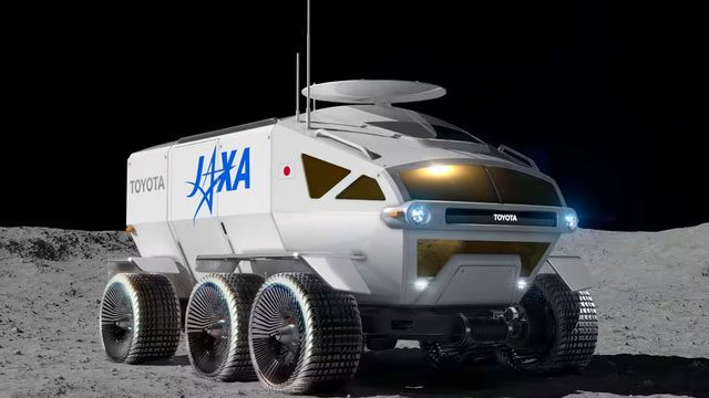 Lunar Cruiser lunar exploration vehicle.