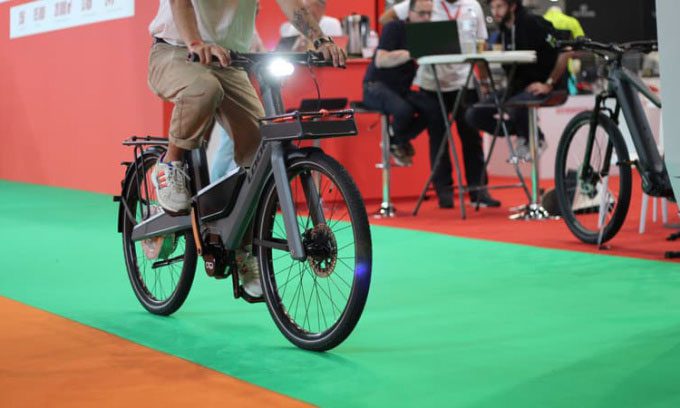 Rover 45 electric bicycle developed by Cixi and Look Cycle