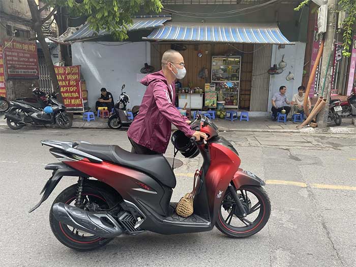 Many residents are confused when they cannot unlock their motorcycles.