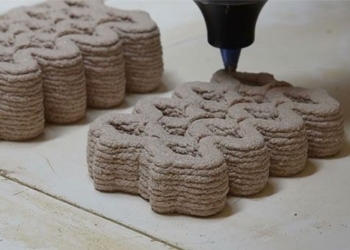 3d printed bricks from recycled materials contributing to solving food waste and pollution issues 126178