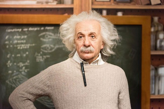 Albert Einstein loved science so much that he was willing to sacrifice time for his wife and family