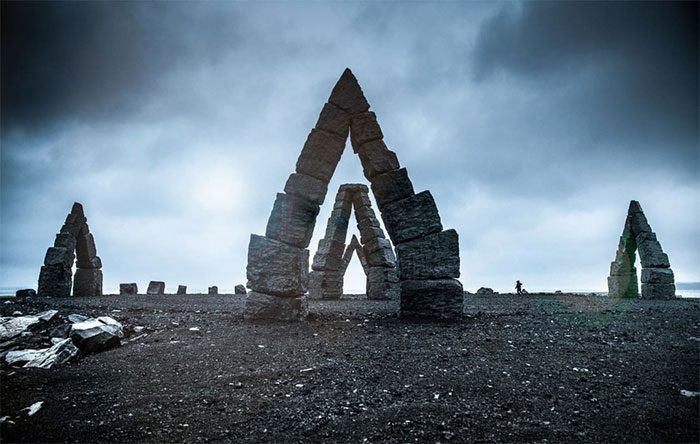 Arctic Henge (also known as Heimskautsgerði)