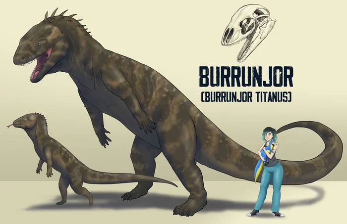 Descriptions suggest that it resembles a dinosaur.