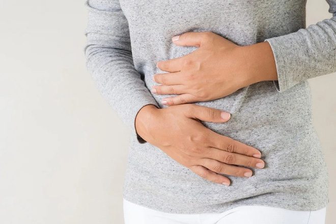 Consuming too many lactose-containing products can cause bloating.