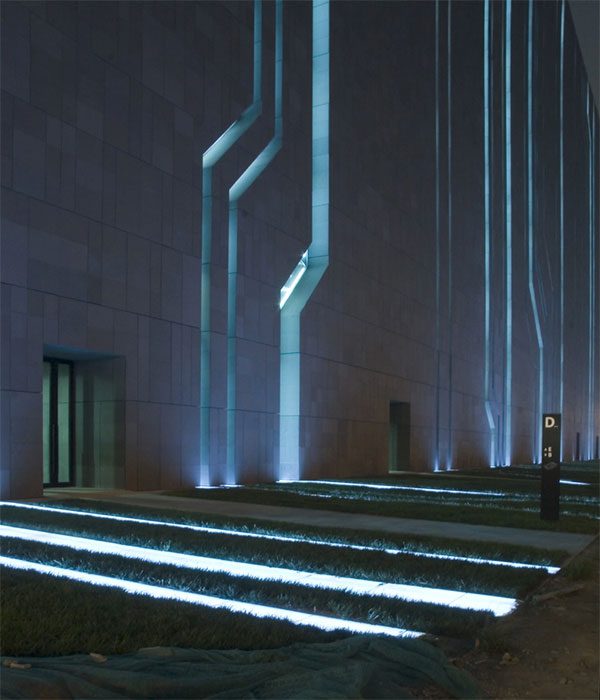 This is the only large facility among 31 buildings designed by a Chinese architect.