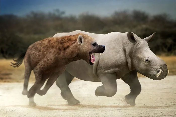 Dinocrocuta may also have been a scavenger and opportunistic predator like modern hyenas.