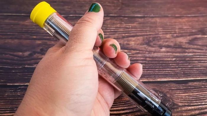 EpiPen, the pen containing epinephrine for emergency treatment in space