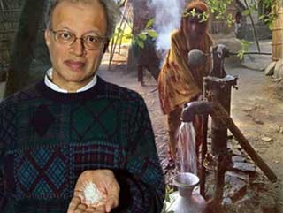 Professor Gadgil and arsenic filter bags
