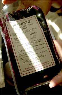 The new artificial blood type called Hemopure