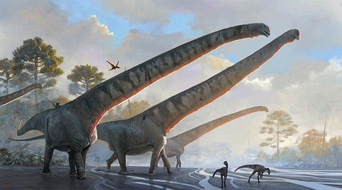 The strange appearance of the Jurassic monster in Xinjiang, China
