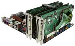 SLI GeForce 7950 GX2