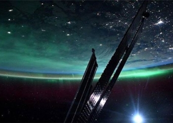 admiring the spectacular view from the international space station 126141