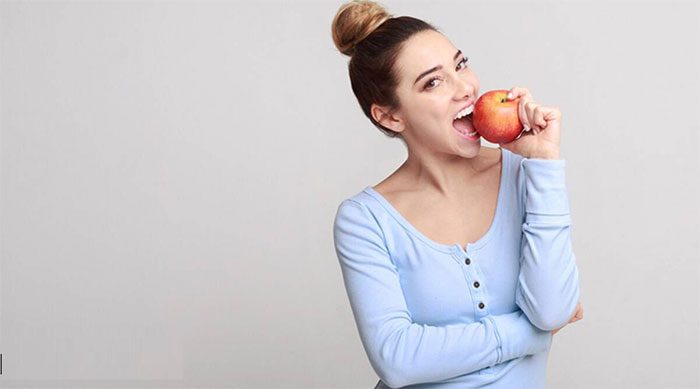 Eating fresh fruit provides both fiber and sugar at the same time.