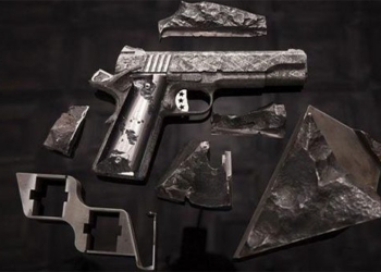 astonishing gun made from challenging gold age 124879