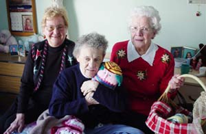Playing with dolls to improve memory for Alzheimer's patients