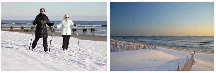 People often engage in various activities along the beach.