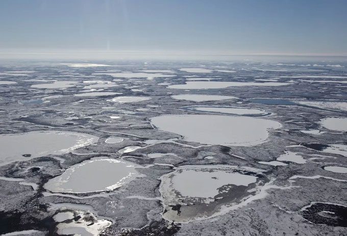 Climate change leading to melting ice will bring unpredictable consequences.
