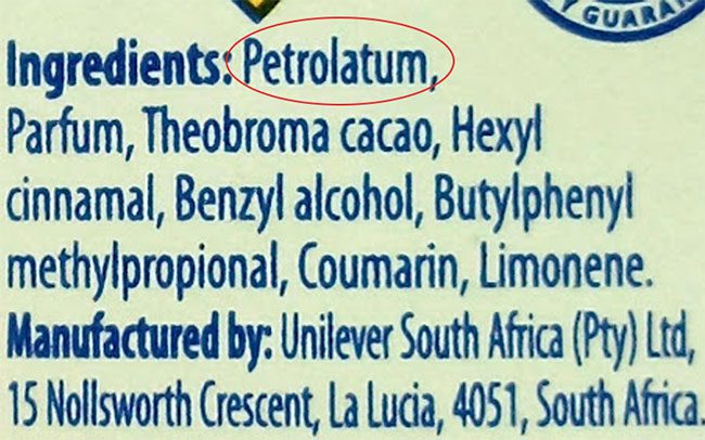 Check the ingredient list to see if the lipstick contains Mineral Oil.