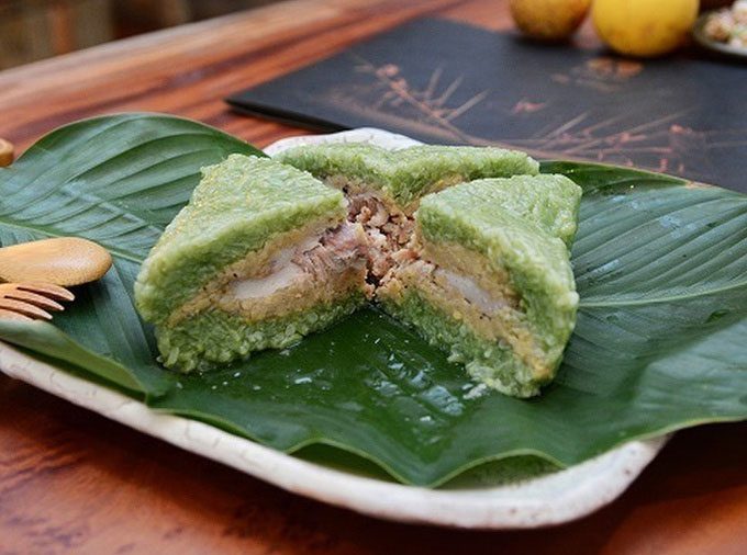 Bánh chưng is a dish rich in nutritional value and beneficial for health.
