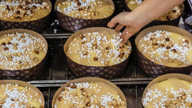 Making Panettone.