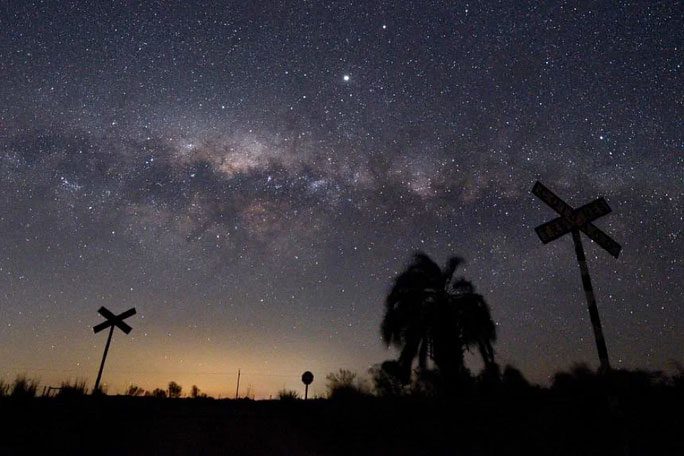 The number of visible stars has decreased by more than half in less than 20 years