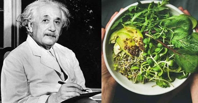 Einstein's dietary habits led to various digestive issues.