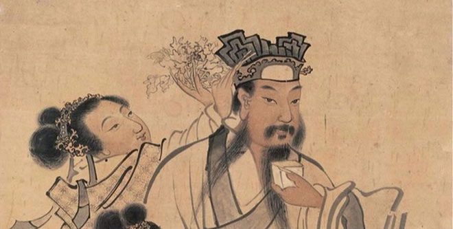 The popularity of "men wearing flowers" is related to the imperial examination system.