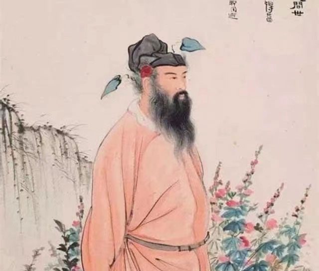 Men wearing flowers