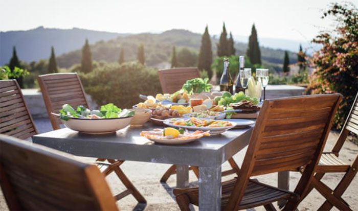 The Mediterranean diet is rich in fruits, vegetables, whole grains, and healthy fats.