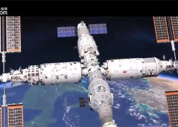 china space station will expand in the shape of a cross 126149