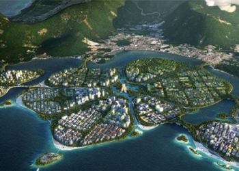 city design in the shape of a water lily over 1800 hectares 124901