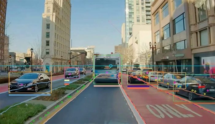Hayden AI software uses sensors to collect data.